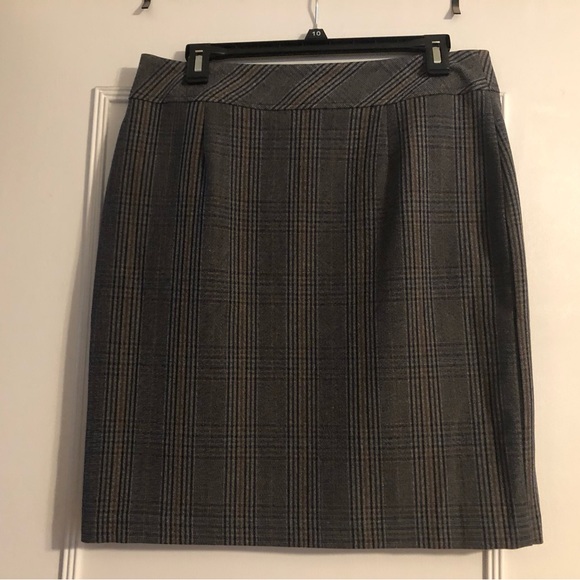 Architect plaid skirt - Picture 2 of 2